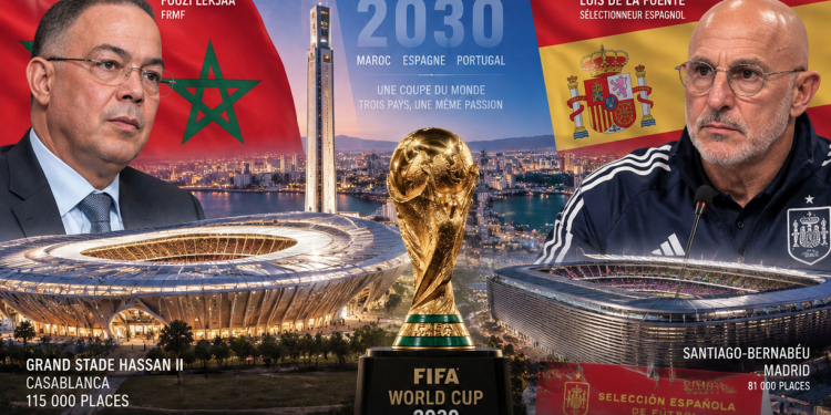 Finale du Mondial 2030 : l’Espagne s’agite, le Maroc garde ses atouts