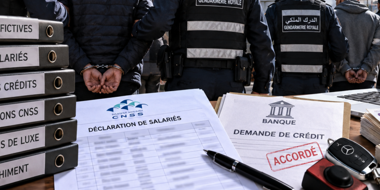 Casablanca : des centaines de faux salariés pour escroquer banques et CNSS