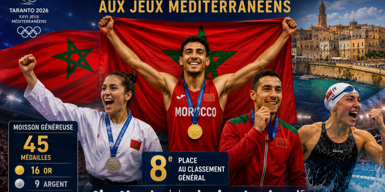 Réveil du sport marocain aux Jeux méditerranéens