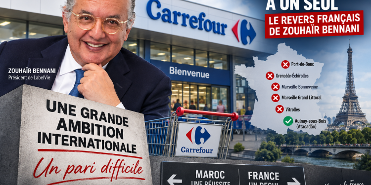 Carrefour : le pari français raté de Zouhaïr Bennani