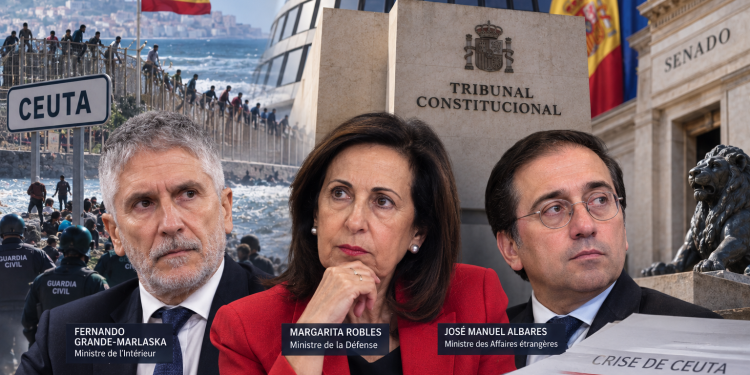 Ceuta : trois ministres de SÁnchez devant le tribunal constitutionnel