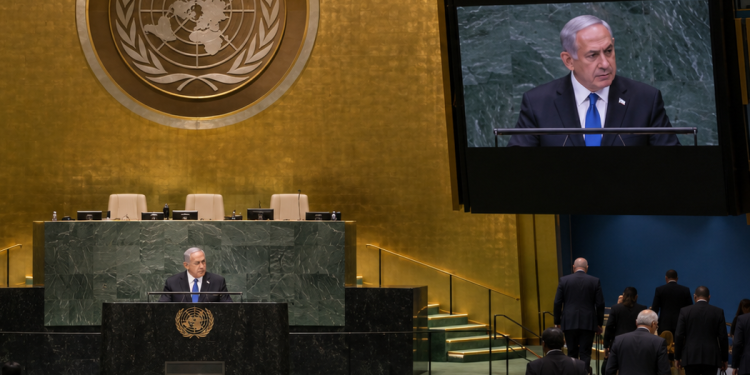 Netanyahou parle à l’ONU, des dizaines de diplomates quittent la salle