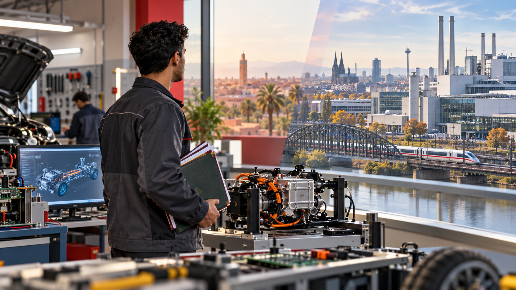 actualités 15 L’Allemagne s’intéresse aux compétences formées au Maroc