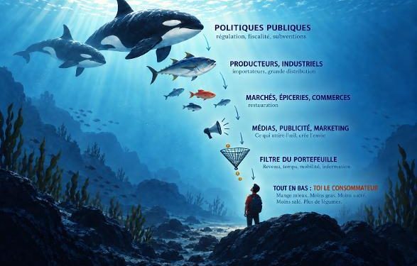 Manger sainement : l’illusion de la liberté de choix