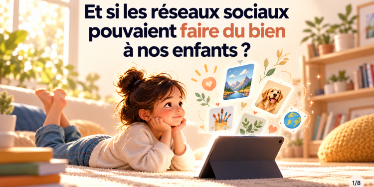 Et si les réseaux sociaux pouvaient faire du bien à nos enfants ?