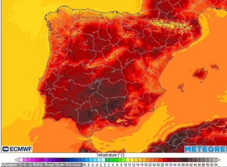 spaine heatwave 2026 - 1