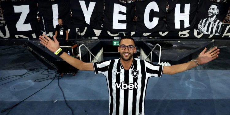 Ziyech déçu après ses débuts avec Botafogo au Brésil