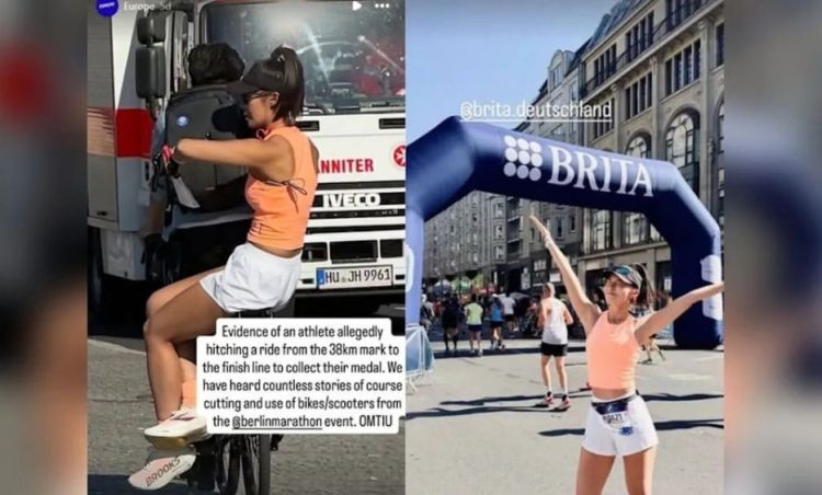 Marathon de Berlin : une influenceuse piégée par une photo - 1