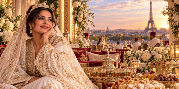 Hommage à la mariée marocaine à Paris