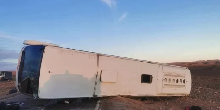 Zagora : 4 morts et 22 blessés dans le renversement d’un autocar